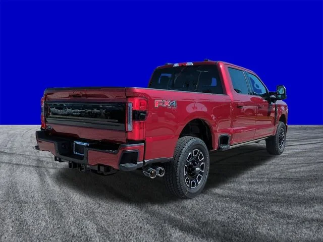 New 2026 Ruby Red Metallic Tinted Clearcoat Ford F-350® Platinum® image 4