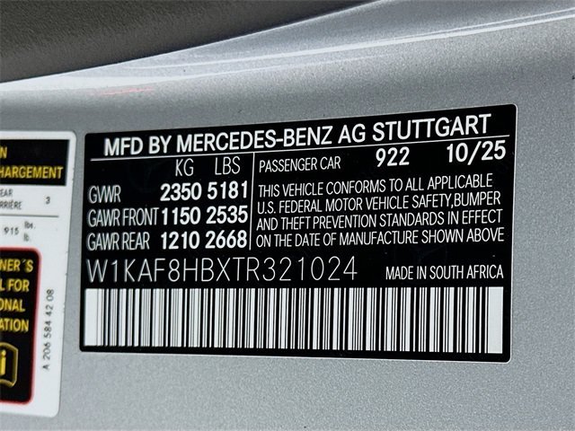 2026 Mercedes-Benz C-Class Sedan AMG C43 - Photo 62