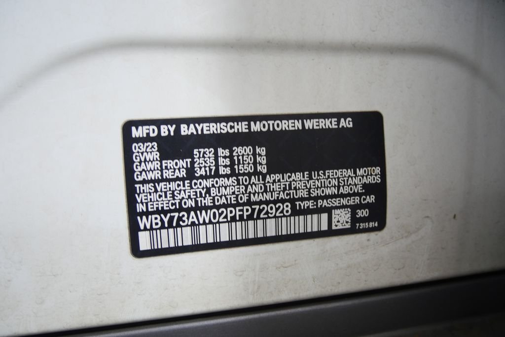 Certified Used 2023 Alpine White BMW eDrive40 image 17