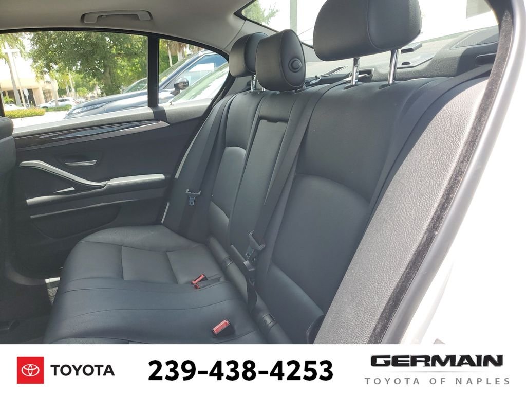 Used 2015 White BMW 528i xDrive image 20
