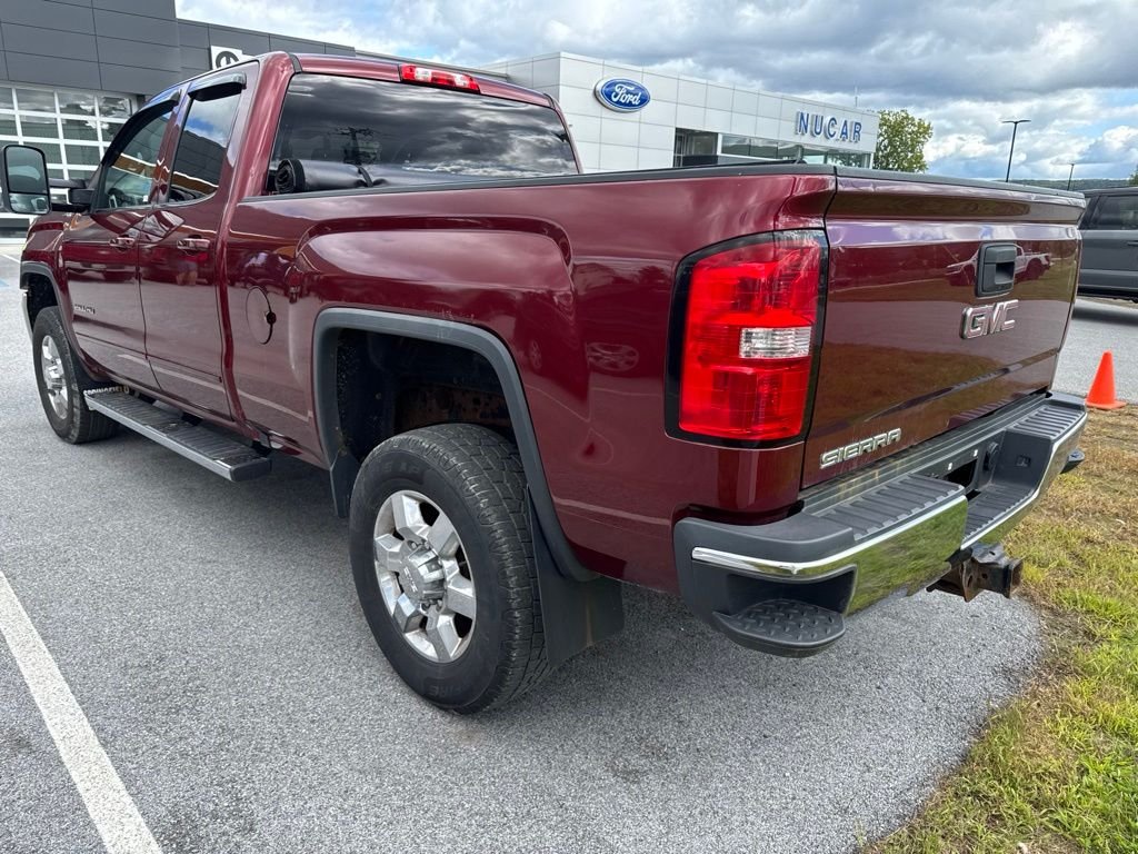 Used 2016 Crimson Red Tintcoat GMC SLE image 2