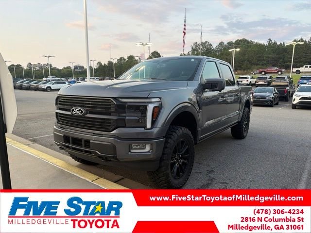 Used 2025 Gray Ford Platinum image 1