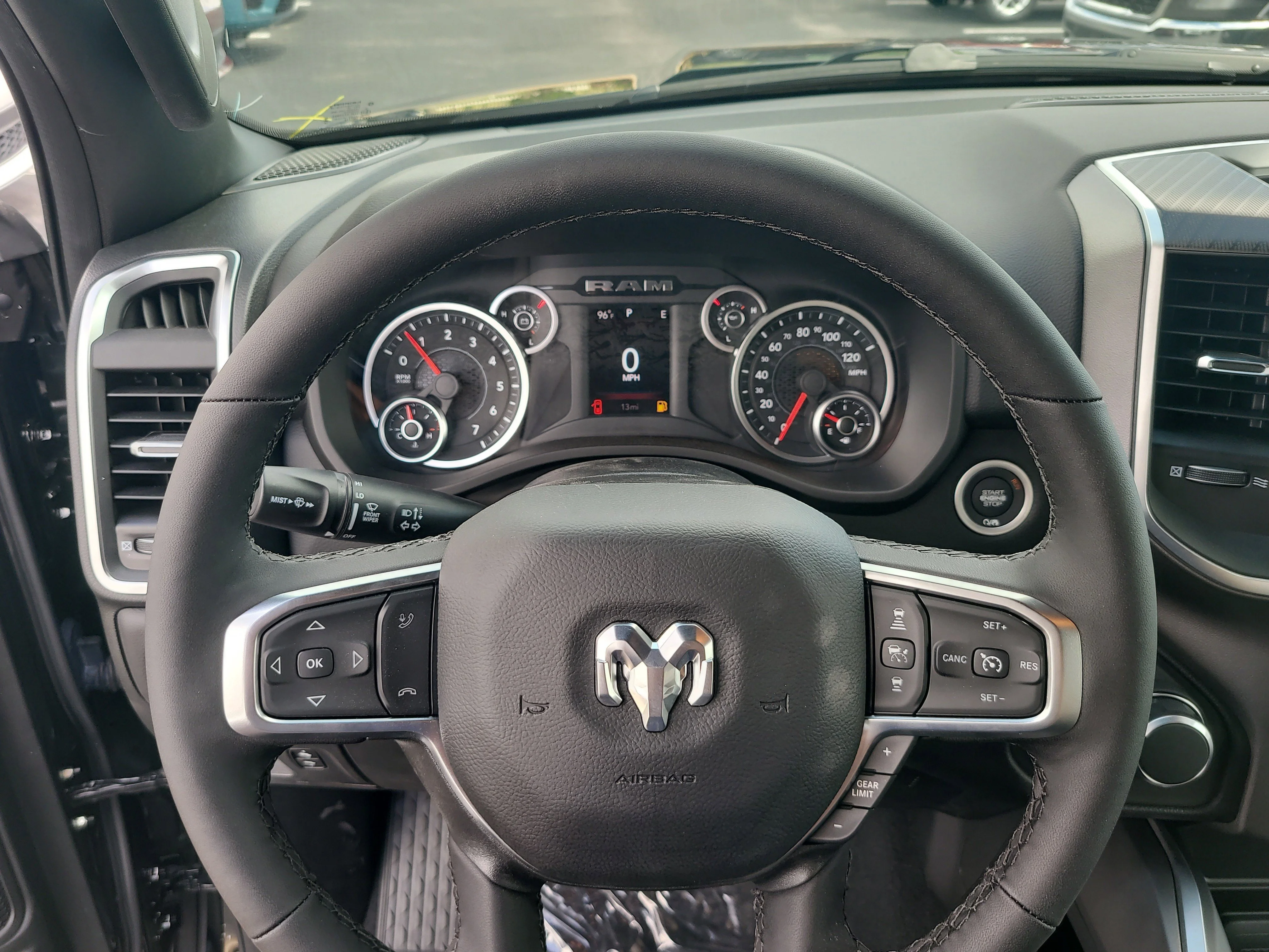 New 2026 Diamond Black Crystal Pearlcoat Ram Big Horn image 19