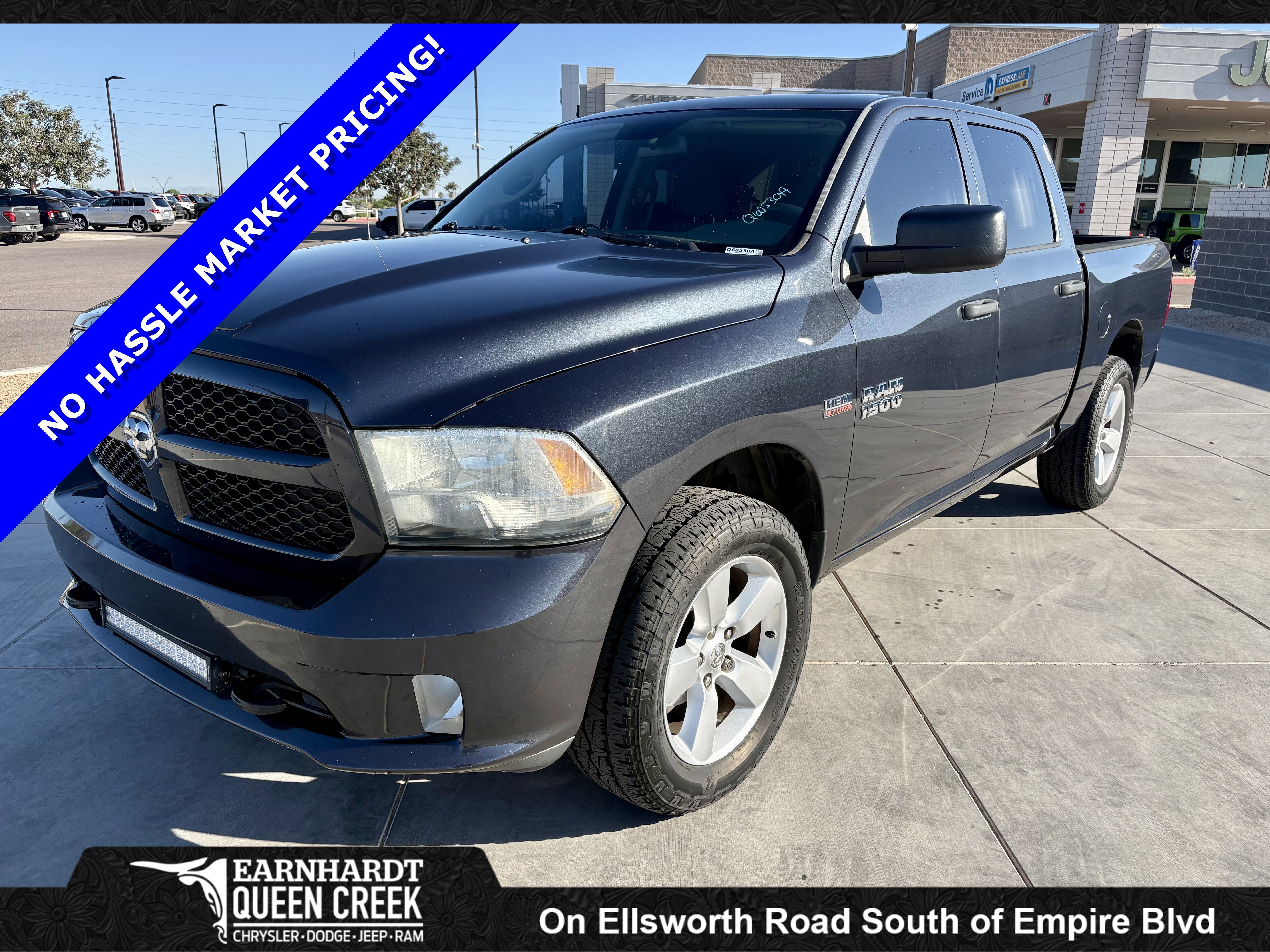 Used 2015 RAM Ram 1500 Pickup Express with VIN 1C6RR7KT3FS601002 for sale in Queen Creek, AZ