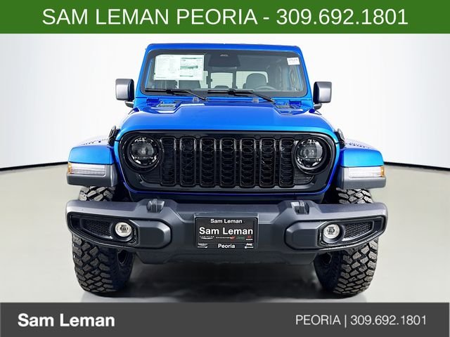 New 2026 Hydro Blue Pearl-Coat Exterior Paint Jeep Willys image 2
