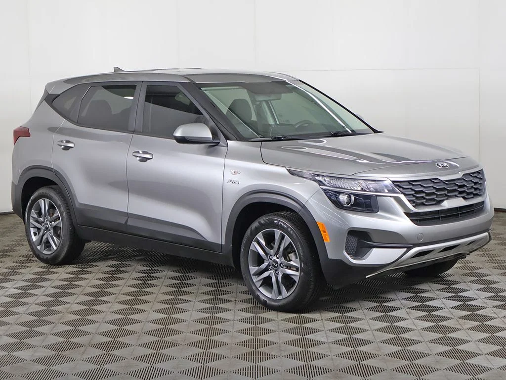 Used 2021 Gray Kia LX image 45