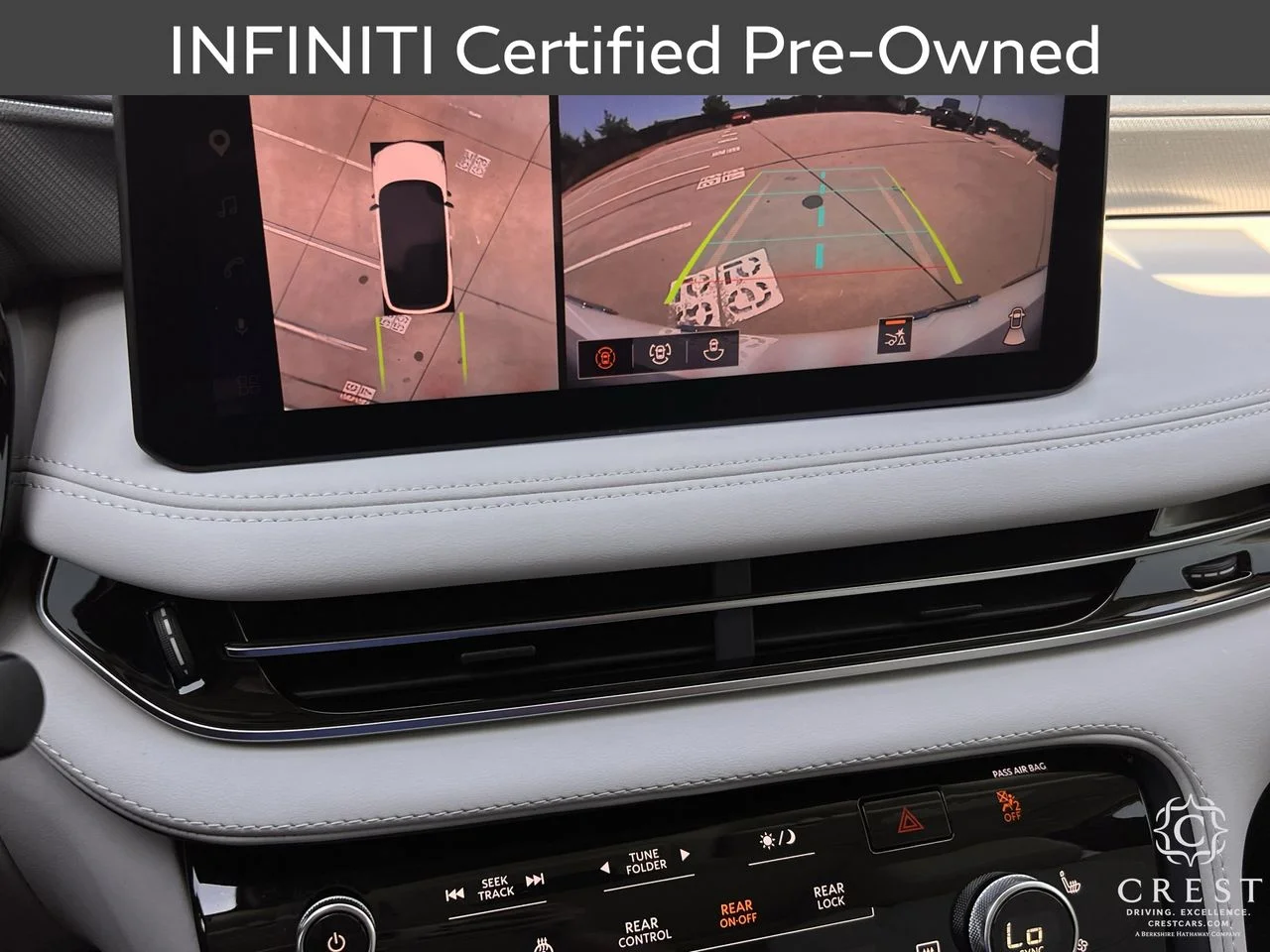 Certified Used 2027 Radiant White INFINITI LUXE image 17