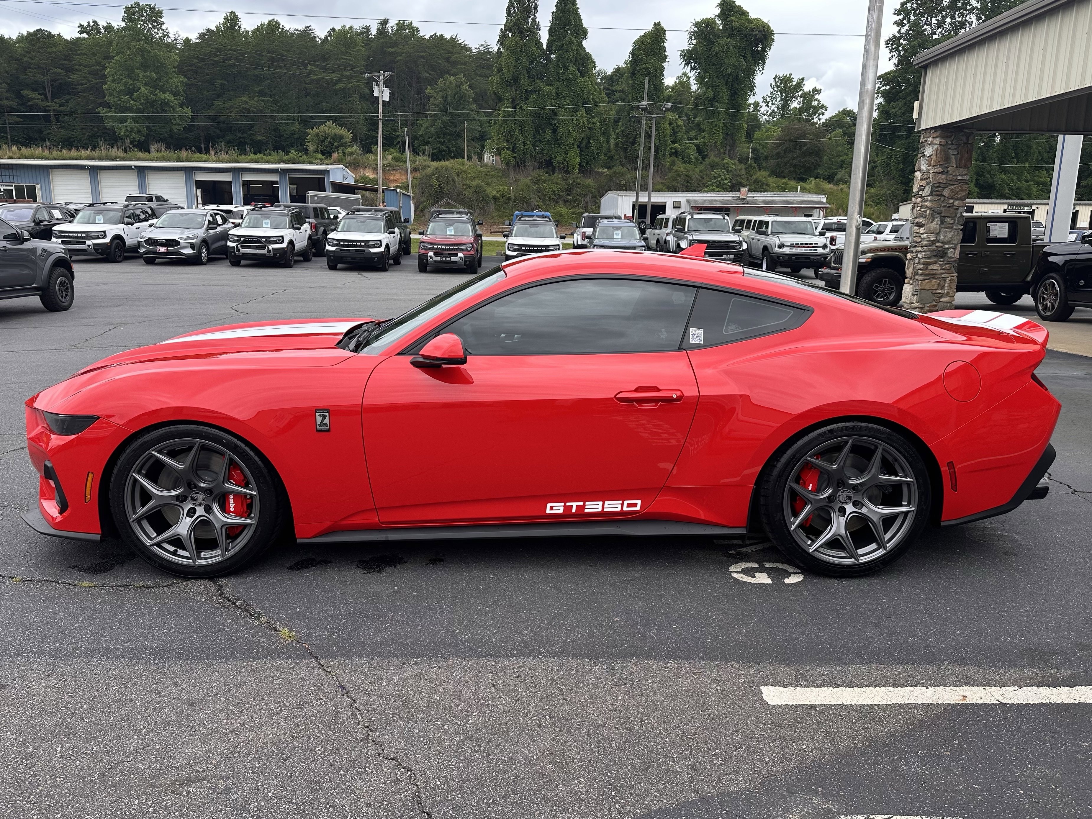 New 2026 Race Red Ford GT Premium Fastback image 1