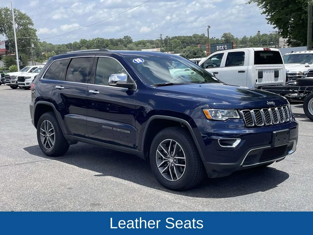 Used 2018 Blue Jeep Limited image 2