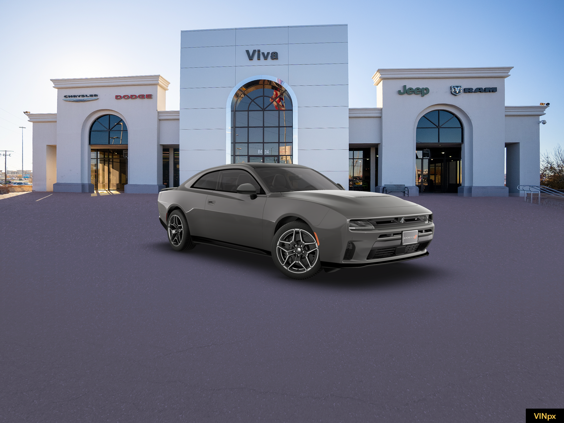 New 2026 Destroyer Gray Exterior Paint Dodge Scat Pack Plus image 11