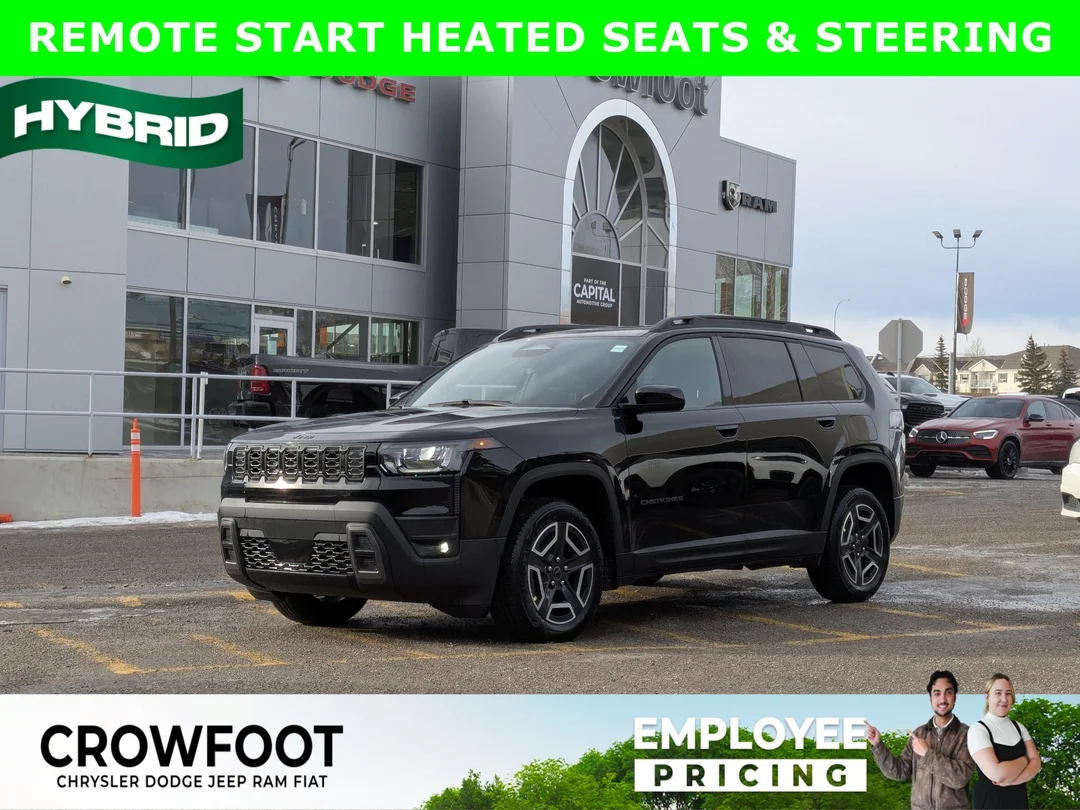 New 2026 Black Jeep Laredo - - 4x4 - Pkg 23F - Diamond Black Paint - Compact Spare - 1.6L Turbo Hybrid & More! image 1