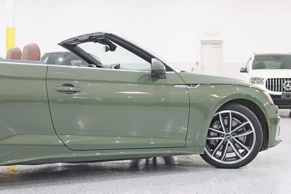 Used 2024 Green Audi 45 S line Premium Plus image 12