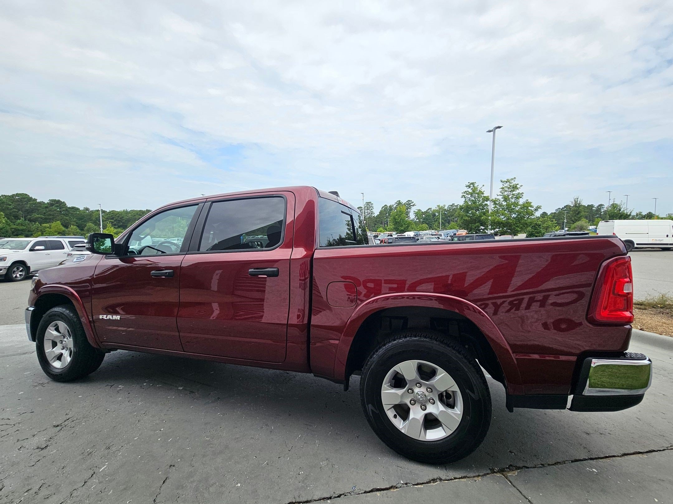 Used 2025 Delmonico Red Pearlcoat RAM Big Horn image 5