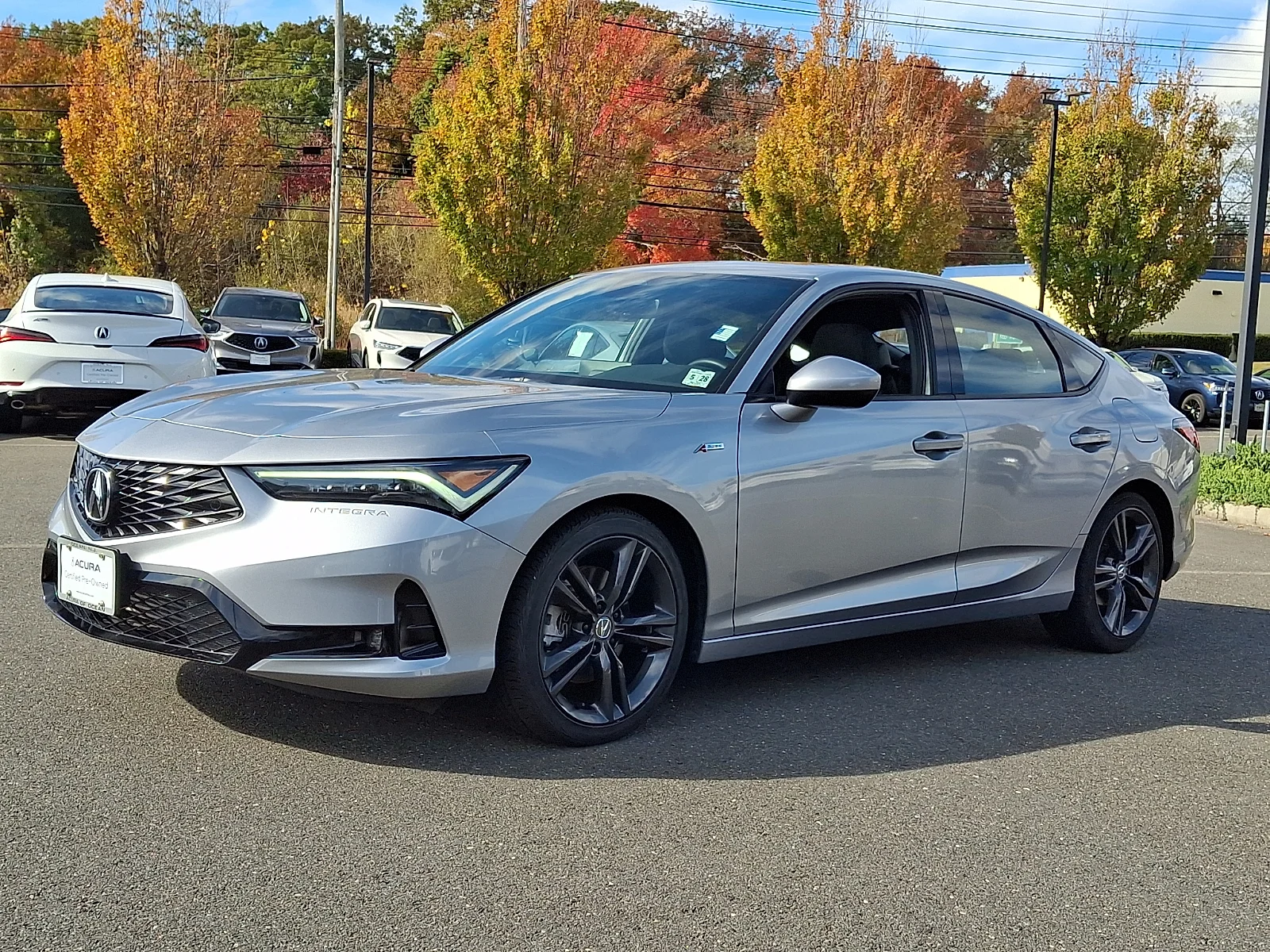 Certified Used 2023 Lunar Silver Metallic Acura A-SPEC image 3