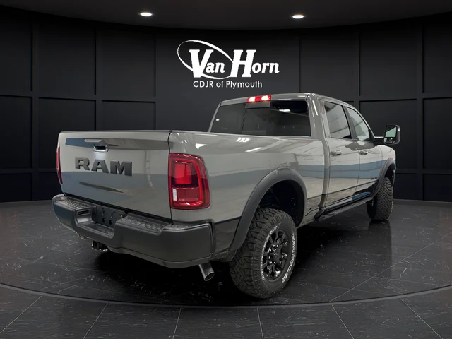 New 2026 Ceramic Gray Clear-Coat Exterior Paint RAM Power Wagon image 7
