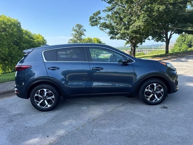 Used 2021 Blue Kia LX image 9