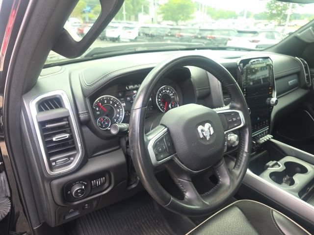 Used 2023 Diamond Black Crystal Pearlcoat Ram Laramie image 5