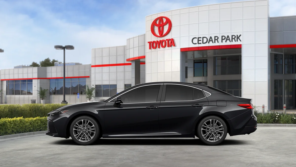 New 2026 Midnight Black Metallic Toyota XLE image 4