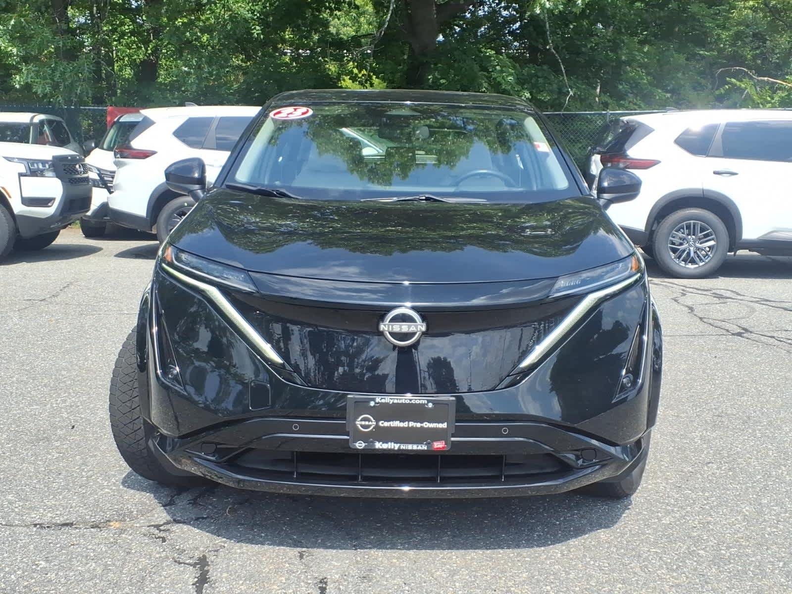 Certified 2023 Nissan Ariya Engage+ with VIN JN1DF0BB0PM701884 for sale in Woburn, MA