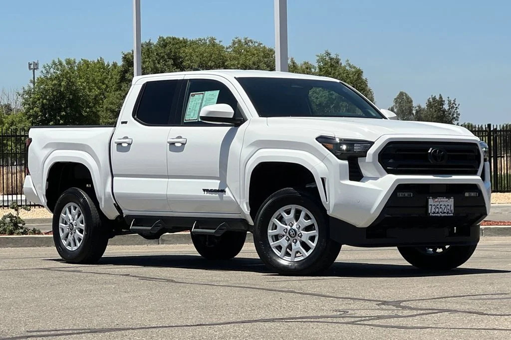 Certified Used 2025 White Toyota SR5 image 2