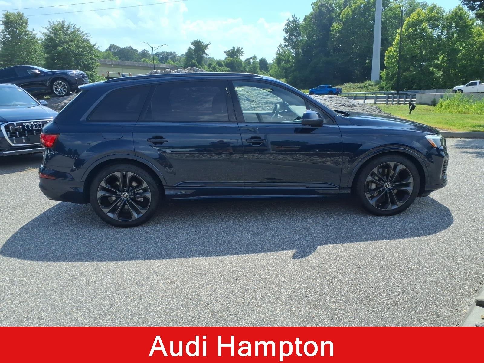 Used 2025 Waitomo Blue Metallic Audi Premium Plus image 5