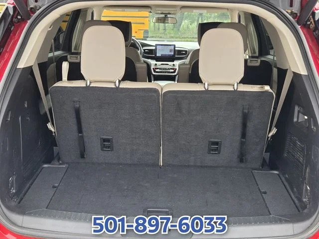 Used 2021 Red Ford XLT image 13