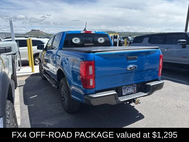 Used 2021 Blue Ford Lariat image 4