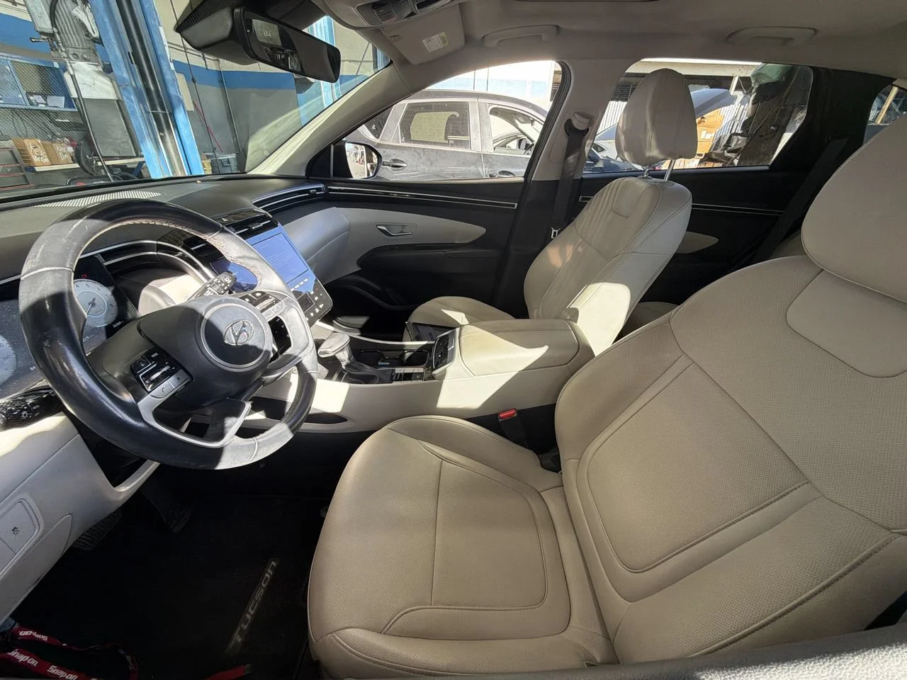Used 2024 BLACK PEARL HYUNDAI SEL image 3
