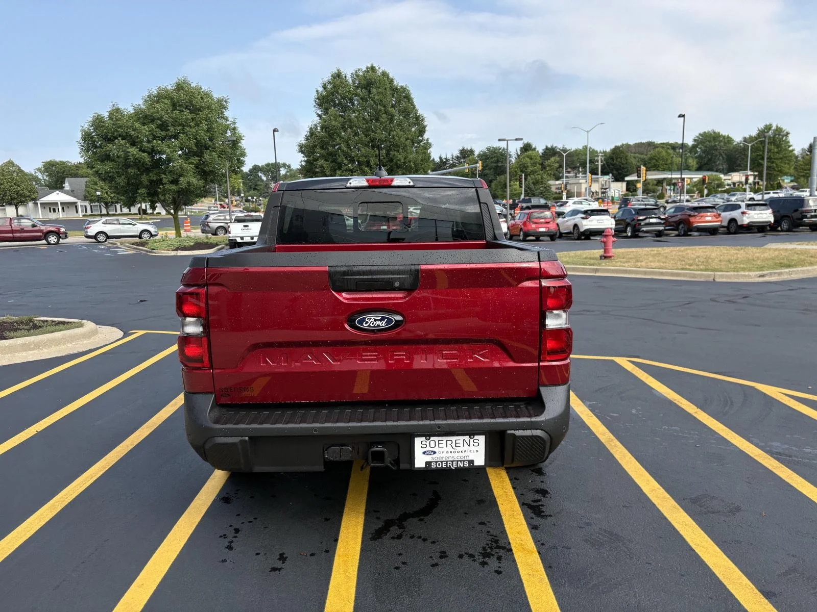 New 2026 Ruby Red Metallic Tinted Clearcoat Ford XLT image 5