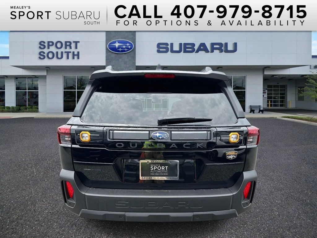 New 2026 CRYSTAL BLACK SILICA Subaru Wilderness image 4
