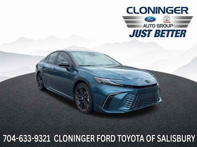 Used 2025 Black Toyota XSE image 1
