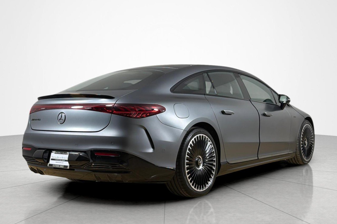 Certified Used 2024 MANUFAKTUR Selenite Grey Magno Mercedes-Benz AMG® EQS image 5