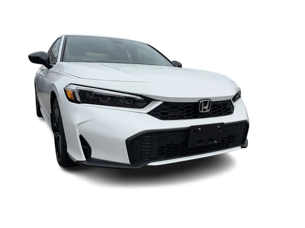 Certified Used 2025 Platinum White Pearl Honda Honda Civic Hybrid Sport eCVT Sedan Certified Pre- image 3