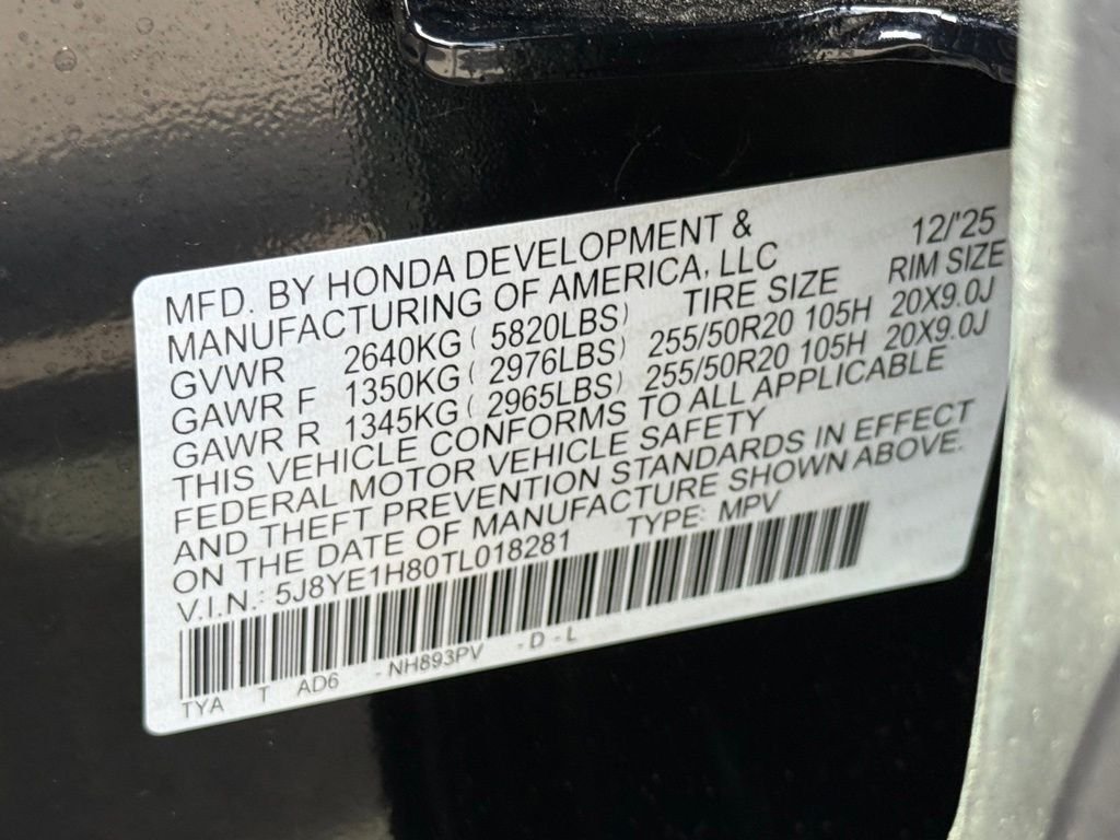 Used 2026 Majestic Black Pearl Acura Advance Package image 30