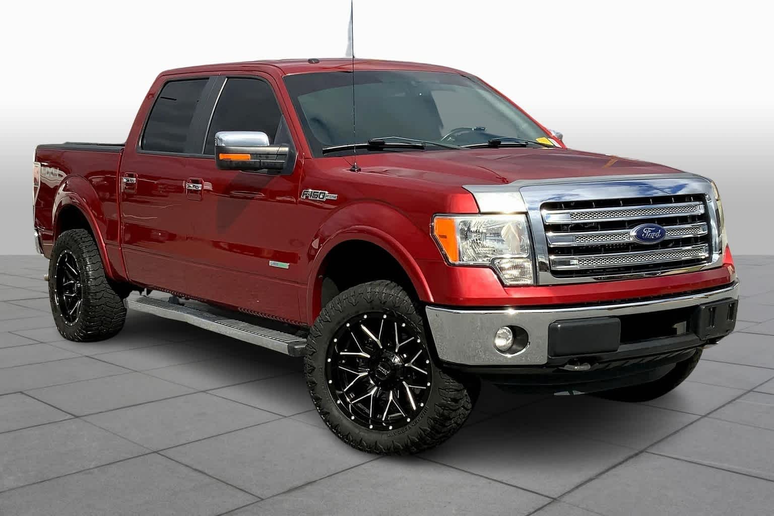 Used 2013 Ruby Red Metallic Tinted Clearcoat Ford Lariat image 3