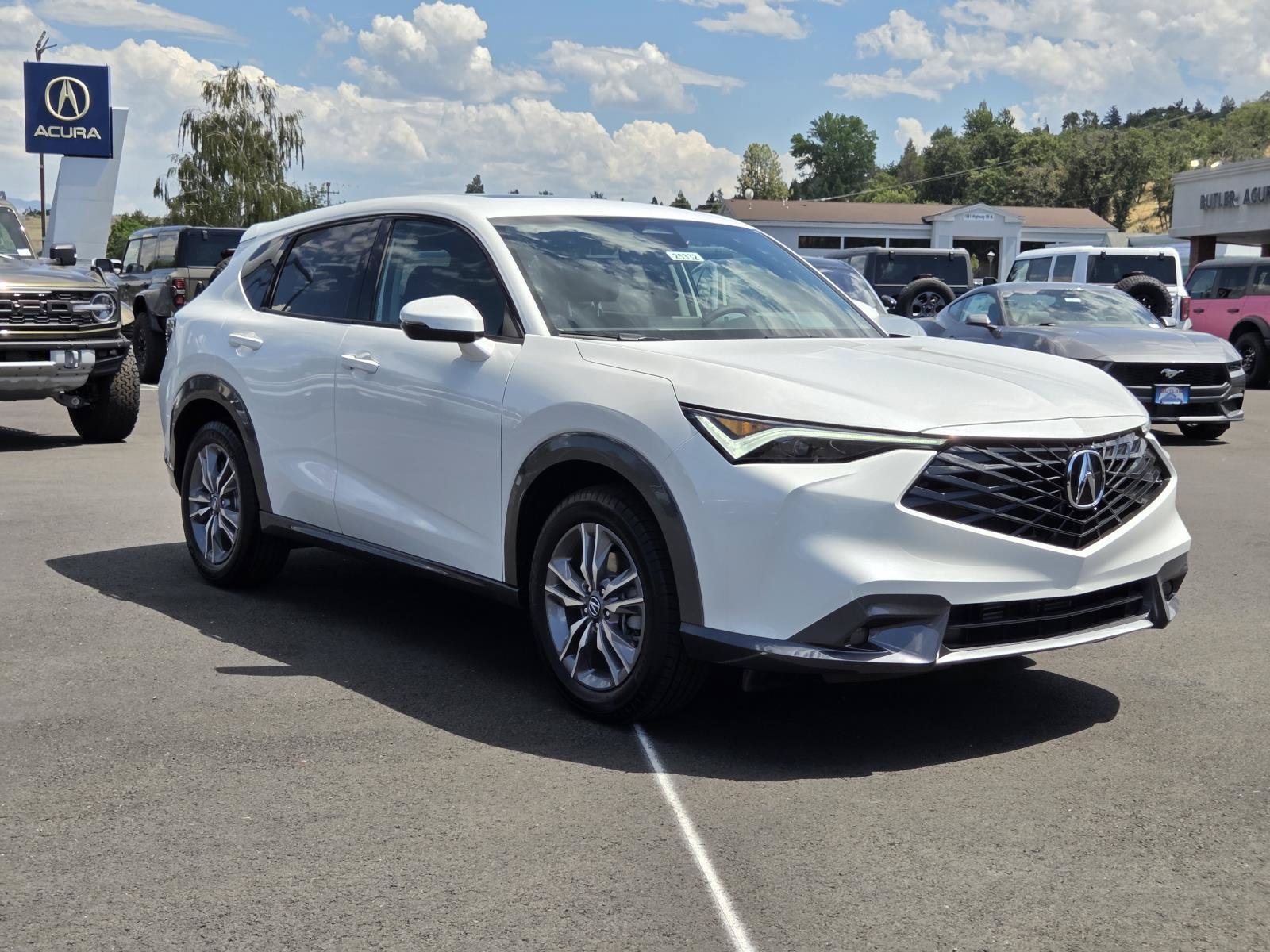New 2026 Platinum White Pearl Acura AWD image 3