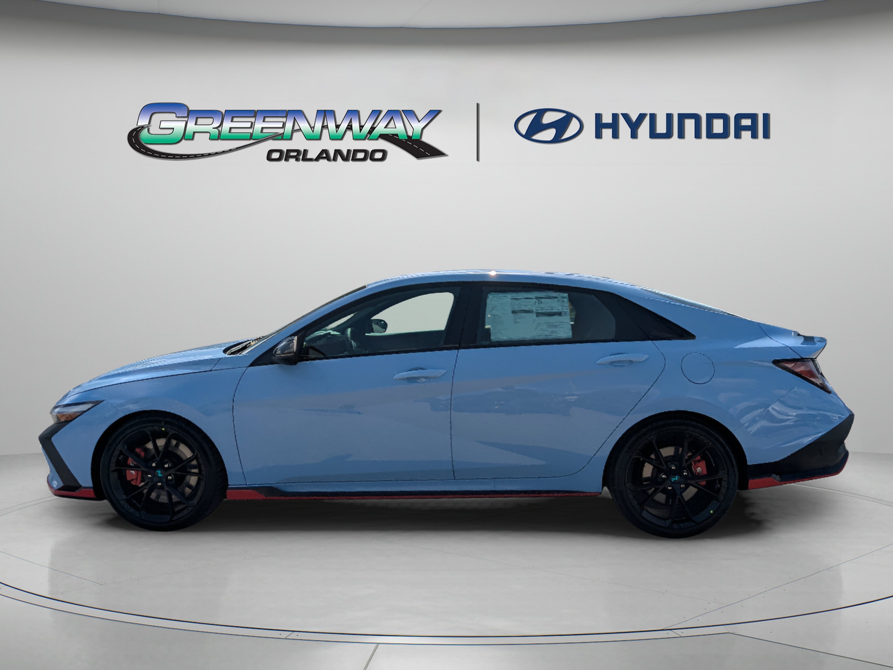New 2026 Performance Blue Hyundai Sedan image 5