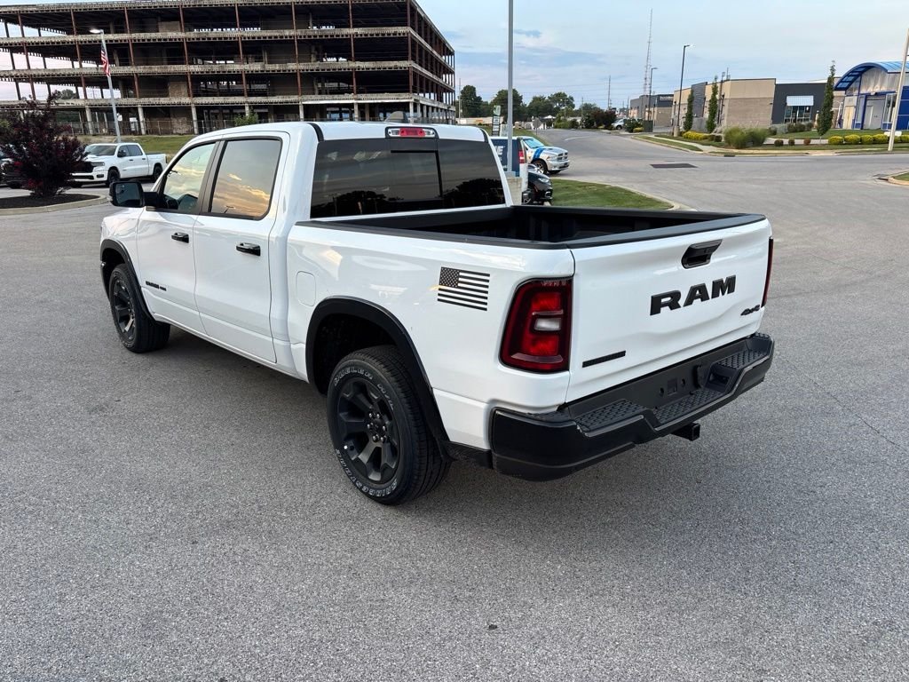 New 2026 Bright White Clear-Coat Exterior Paint RAM Big Horn/Lone Star image 4