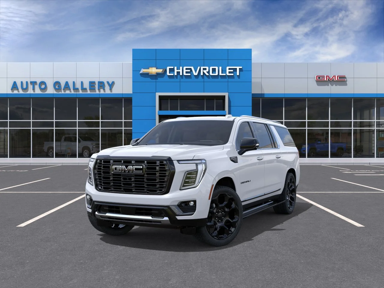 New 2027 Glacier White Tricoat GMC Denali Ultimate image 9