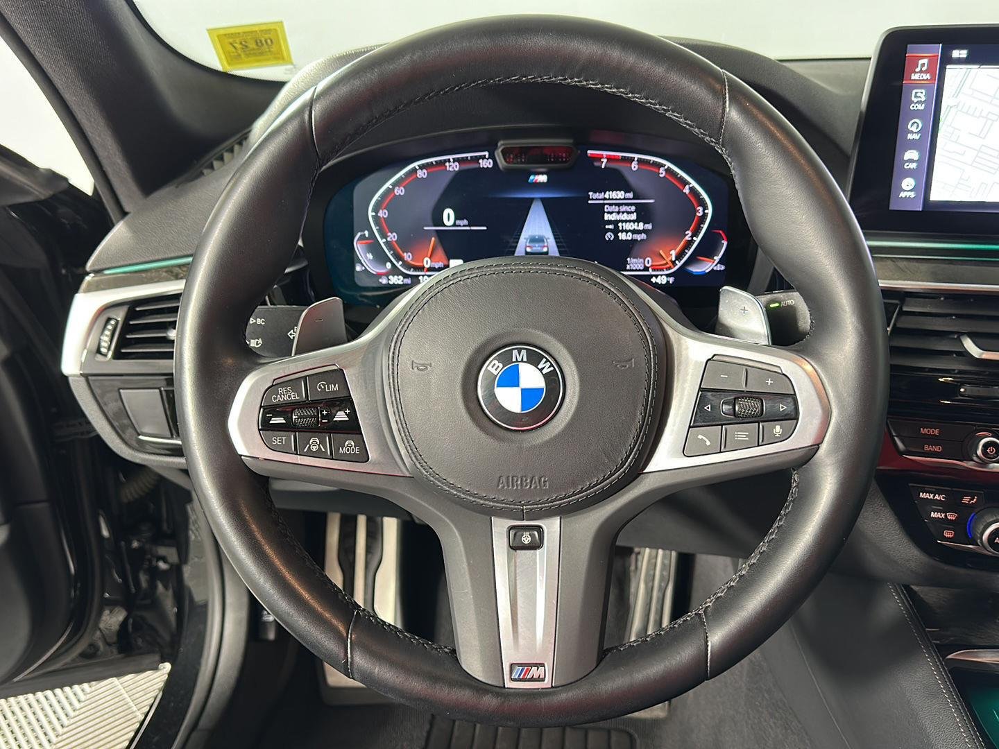 Used 2023 Black Sapphire Metallic BMW 540i xDrive image 10