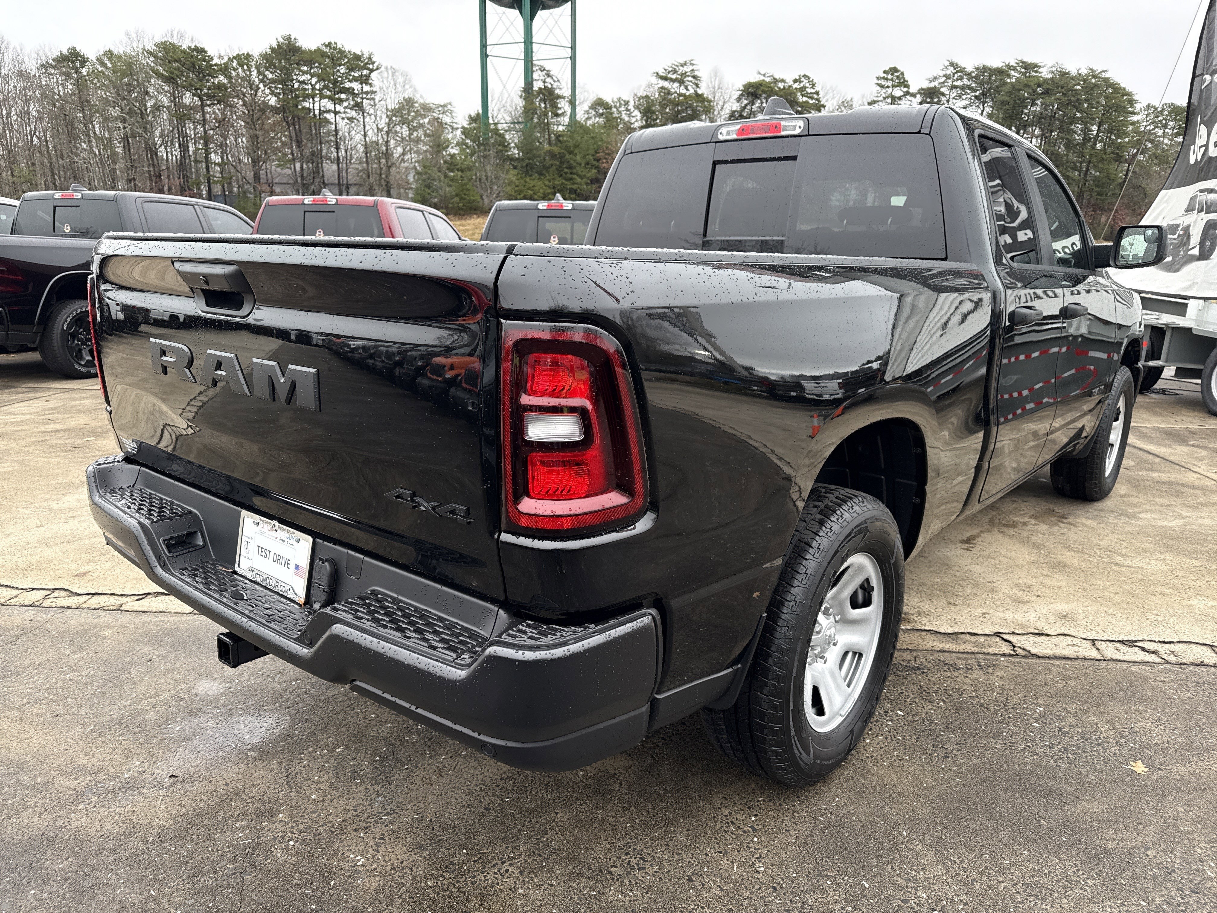 New 2026 Diamond Black Crystal Pearlcoat RAM Tradesman image 7