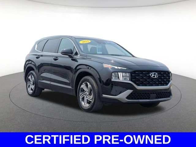 Certified Used 2023 Black Hyundai SE image 1