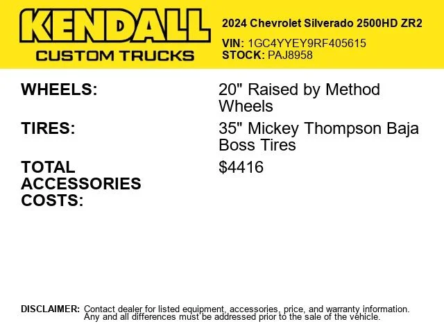 Used 2024 White Chevrolet ZR2 image 2