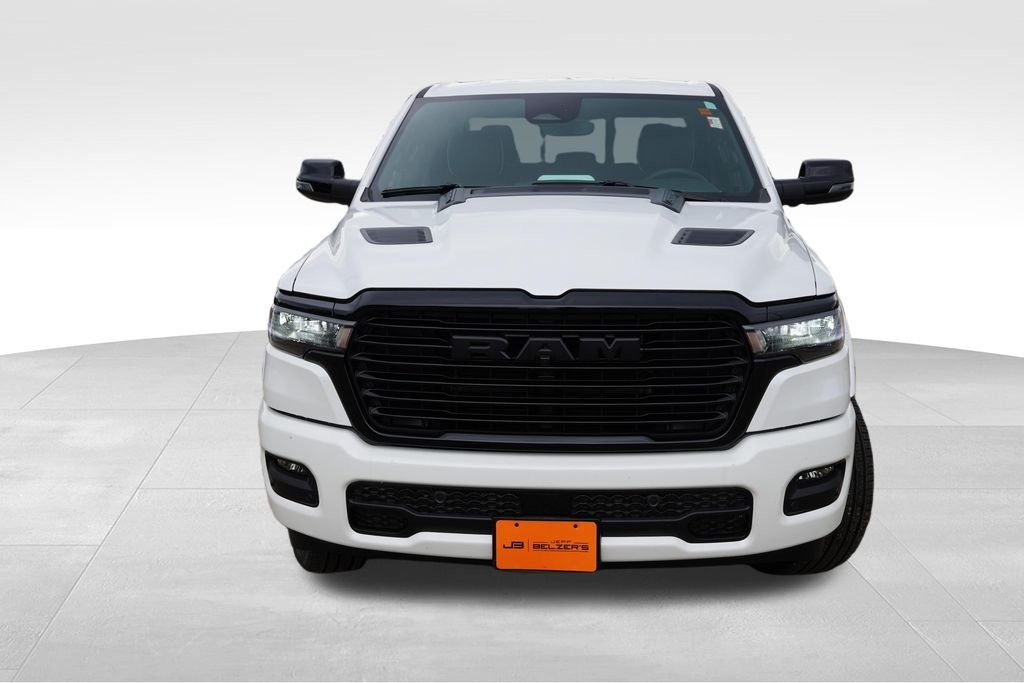 New 2026 Ivory White Tri-Coat Pearl-Coat Exterior Paint RAM Laramie image 9