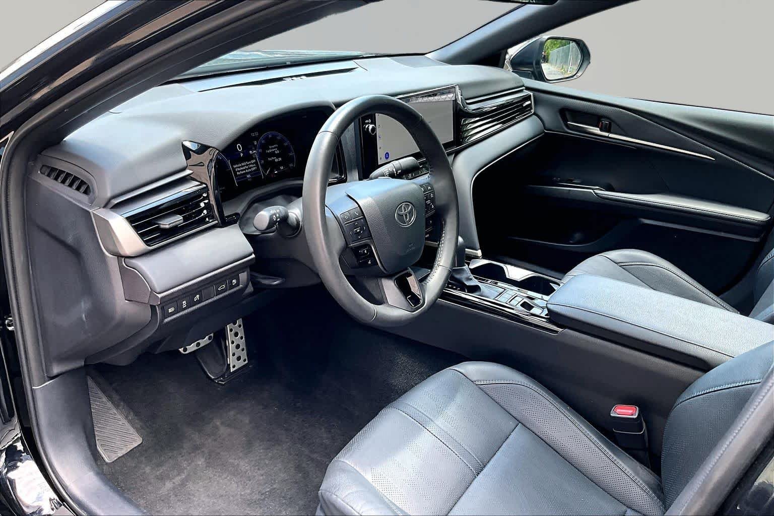 Used 2025 Midnight Black Metallic Toyota XSE image 18