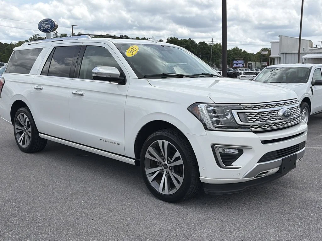 Used 2021 White Ford Platinum image 9