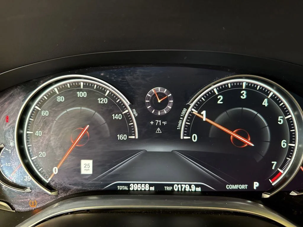 Used 2017 Dark Graphite BMW 740i xDrive image 11