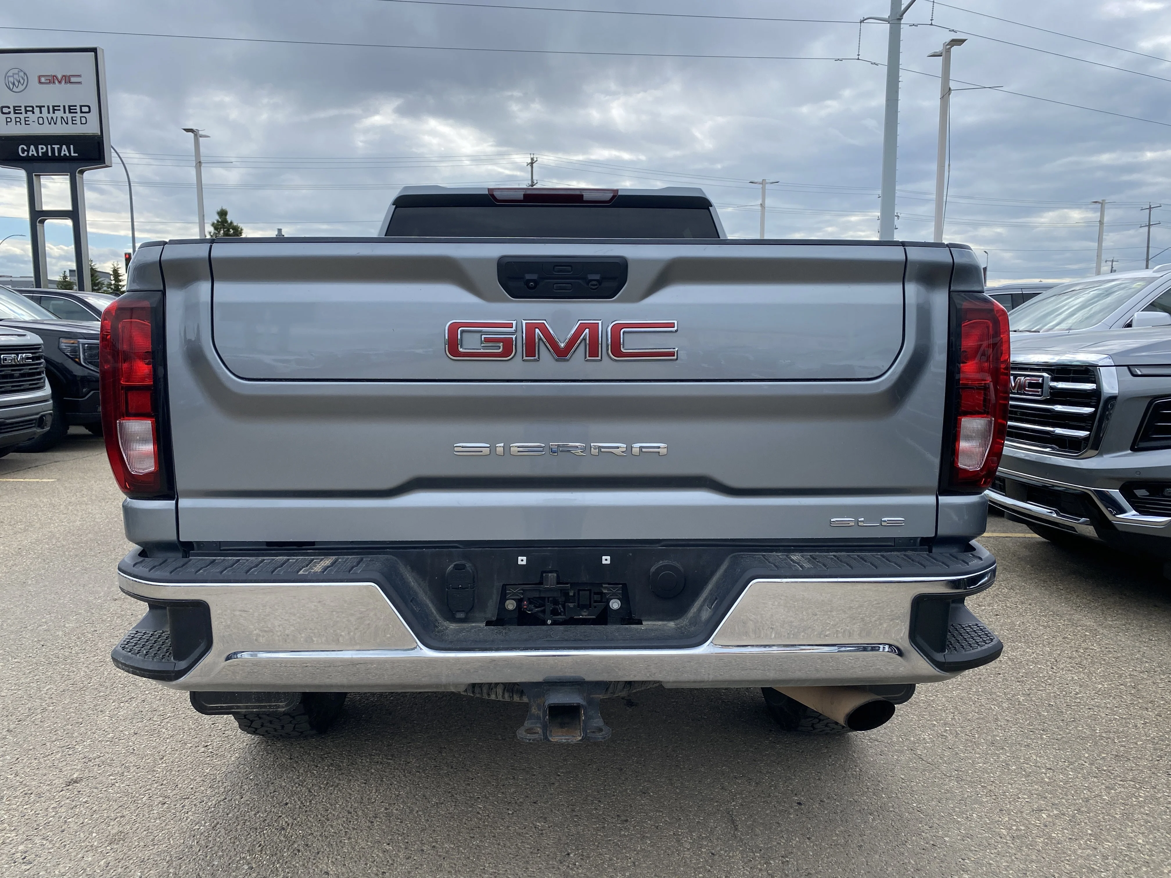 Certified Used 2024 Silver GMC Crew Cab SLE image 4