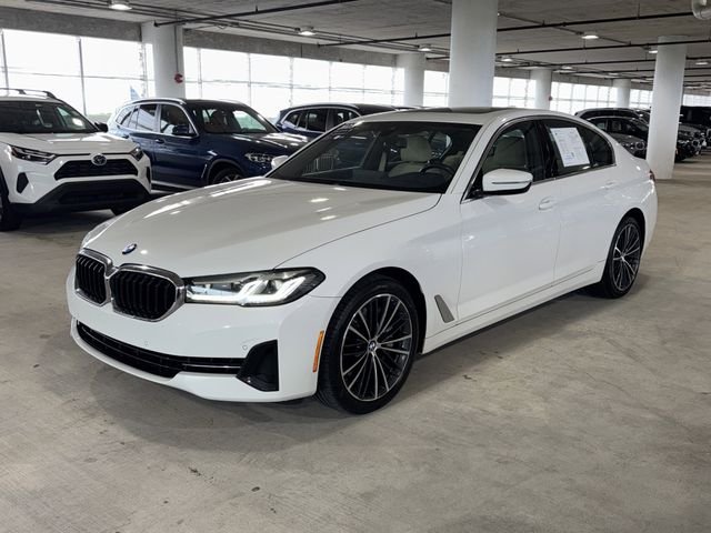 Certified Used 2023 Alpine White BMW 540i image 4