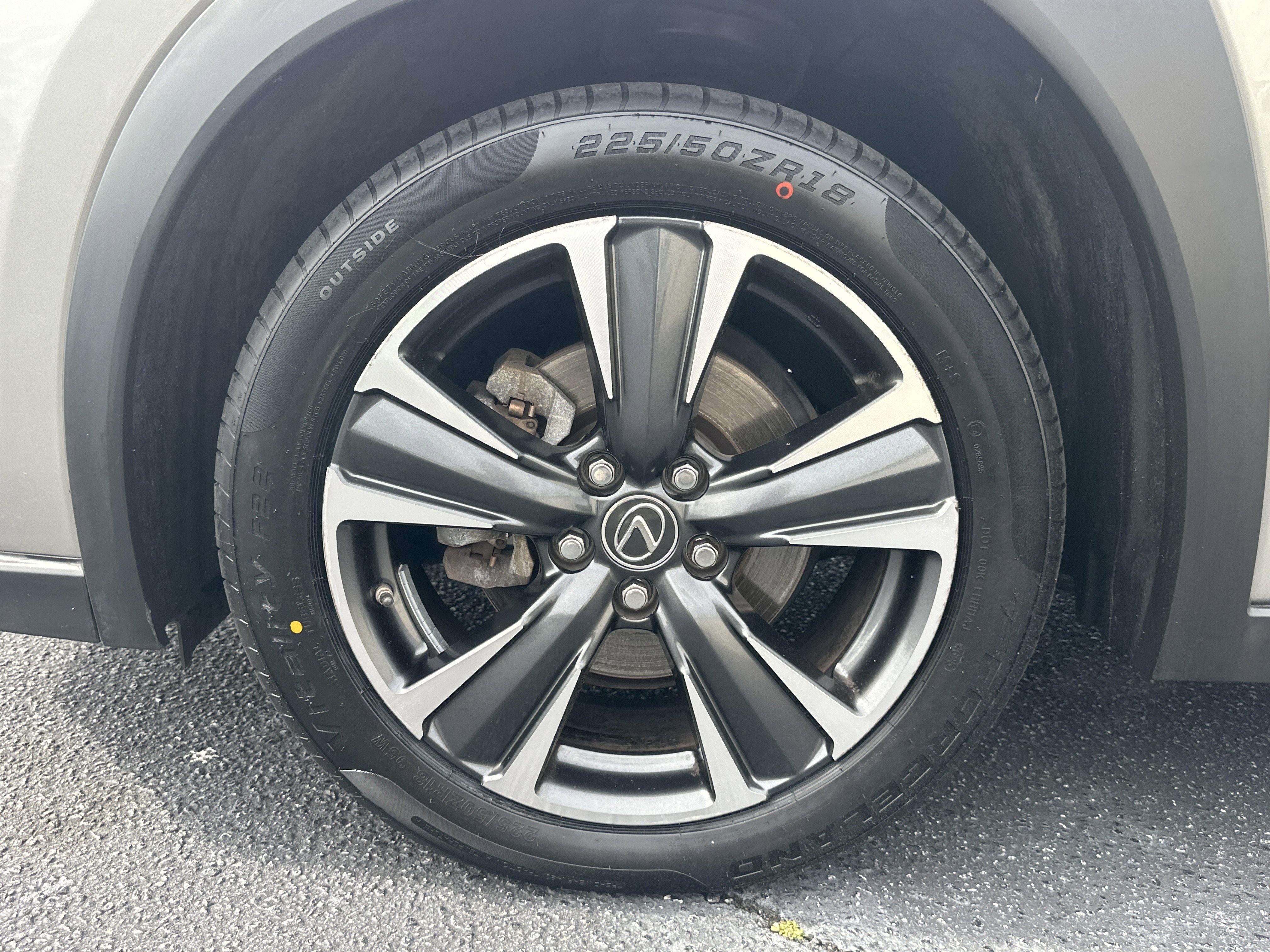 Used 2022 ATOMIC SILVER Lexus UX 200 image 12